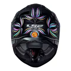 CAPACETE VECTOR II TROPICAL PRETO - Loja Helmet