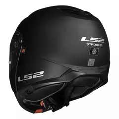 CAPACETE LS2 STROBE II MONOCOLOR PRETO FOSCO - Loja Helmet