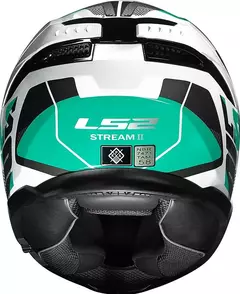CAPACETE LS2 STREAM II ROAD BRANCO/VERDE - Loja Helmet