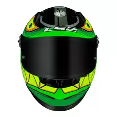 CAPACETE LS2 CLASSIC RAMPAGE VERDE - comprar online