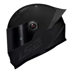 CAPACETE LS2 CLASSIC S MONOCOLOR PRETO na internet