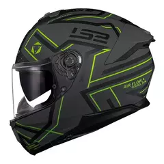 CAPACETE LS2 STREAM II MAZE PRETO - Loja Helmet