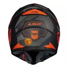 CAPACETE LS2 CLASSIC TANK LARANJA FOSCO - Loja Helmet