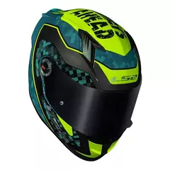 CAPACETE LS2 CLASSIC S STRIKER AZUL - comprar online