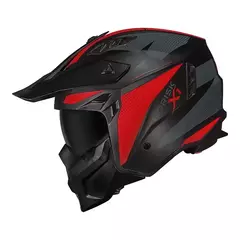 CAPACETE NORISK DARTH II X1 VERMELHO FOSCO na internet