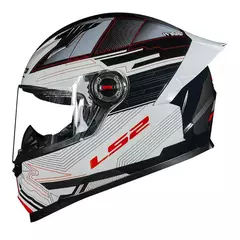 CAPACETE LS2 CLASSIC S DIGITAL PRETO na internet