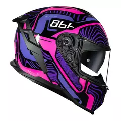 CAPACETE NORISK STRADA II FUSION ROXO