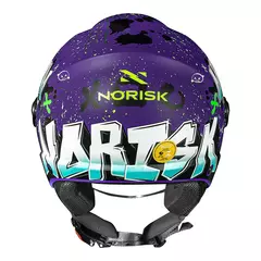 CAPACETE NORISK ORION SV SHINE ROXO FOSCO - Loja Helmet