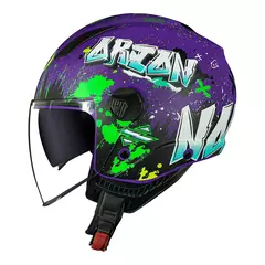 CAPACETE NORISK ORION SV SHINE ROXO FOSCO na internet