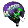 CAPACETE NORISK ORION SV SHINE ROXO FOSCO