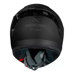 CAPACETE NORISK FLOW MONOCOLOR PRETO FOSCO - Loja Helmet