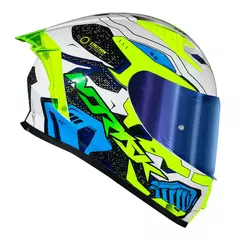 CAPACETE NORISK FLOW ROBOT AMARELO