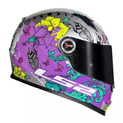 CAPACETE LS2 CLASSIC DREAMCATCHER CINZA