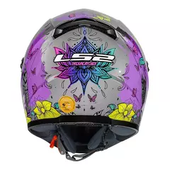 CAPACETE LS2 CLASSIC DREAMCATCHER CINZA - Loja Helmet