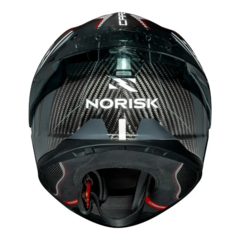 CAPACETE NORISK CARBON R TEAM VERMELHO - Loja Helmet