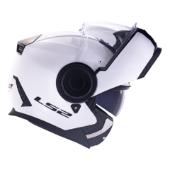 CAPACETE LS2 SCOPE MONOCOLOR BRANCO