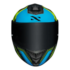 CAPACETE NORISK CARBON R TEAM AMARELO/AZUL - comprar online