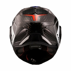 CAPACETE LS2 ADVANT X CARBON FUTURE PRETO - Loja Helmet