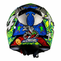 CAPACETE LS2 CLASSIC ALEX BARROS CINZA na internet