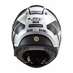 CAPACETE LS2 VECTOR AUTOMAT BRANCO - Loja Helmet