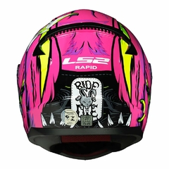 CAPACETE LS2 RAPID BADASS ROSA - Loja Helmet