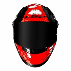 CAPACETE LS2 CLASSIC BULLET VERMELHO - comprar online