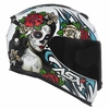 CAPACETE ASX EAGLE CATRINA BRILHO BRANCO/AZUL/VERMELHO