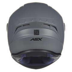 CAPACETE ASX DRAKEN SOLID FOSCO CINZA na internet