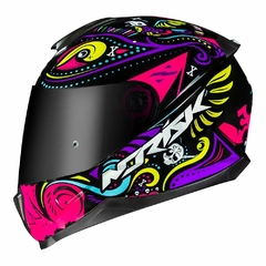 CAPACETE NORISK RAZOR CIRCUS ROSA na internet