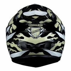 CAPACETE NORISK STRADA COMMANDO BRANCO - Loja Helmet