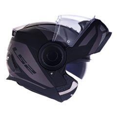 CAPACETE LS2 SCOPE MASK CINZA
