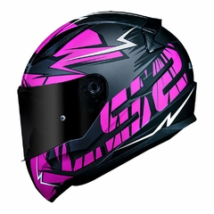 CAPACETE LS2 RAPID CROMO ROSA na internet