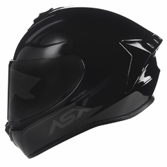 CAPACETE ASX DRAKEN SOLID BRILHO PRETO na internet