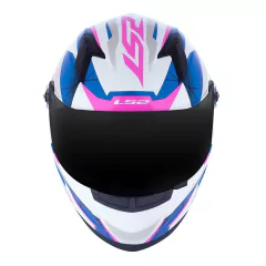 CAPACETE LS2 CLASSIC DRAZE BRANCO - comprar online