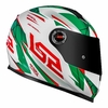 CAPACETE LS2 CLASSIC DRAZE BRANCO/VERDE FF358