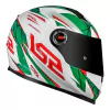 CAPACETE LS2 CLASSIC DRAZE BRANCO/VERDE FF358