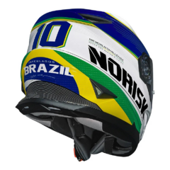 CAPACETE NORISK SOUL GRAND PRIX BRAZIL - Loja Helmet
