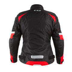 JAQUETA LS2 SERRA EVO FEMININA VERMELHO - comprar online