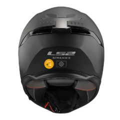 CAPACETE LS2 STREAM II MONOCOLOR PRETO FOSCO - Loja Helmet