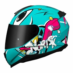CAPACETE NORISK CAPACETE RAZOR MAD AZUL na internet