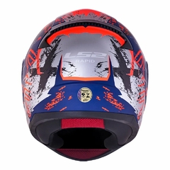 CAPACETE LS2 RAPID NAUGHTY AZUL - Loja Helmet