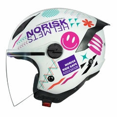 CAPACETE NORISK NEO BUDDY ROSA na internet