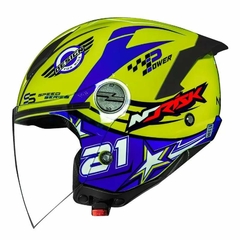 CAPACETE NORISK NEO GALAXY AZUL na internet
