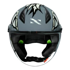 CAPACETE NORISK NEO HYENA CINZA - comprar online