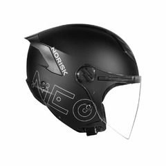CAPACETE NORISK NEO MONOCOLOR PRETO FOSCO