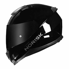 CAPACETE NORISK RAZOR MONOCOLOR PRETO na internet