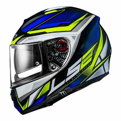 CAPACETE LS2 VECTOR RIDER AZUL na internet