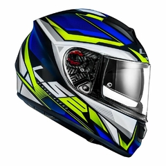 CAPACETE LS2 VECTOR RIDER AZUL