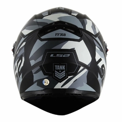 CAPACETE LS2 CLASSIC TANK PRETO - Loja Helmet