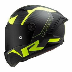 CAPACETE LS2 THUNDER CARBON RACING 1 AMARELO na internet